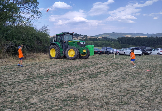 John Deer & le frisbee